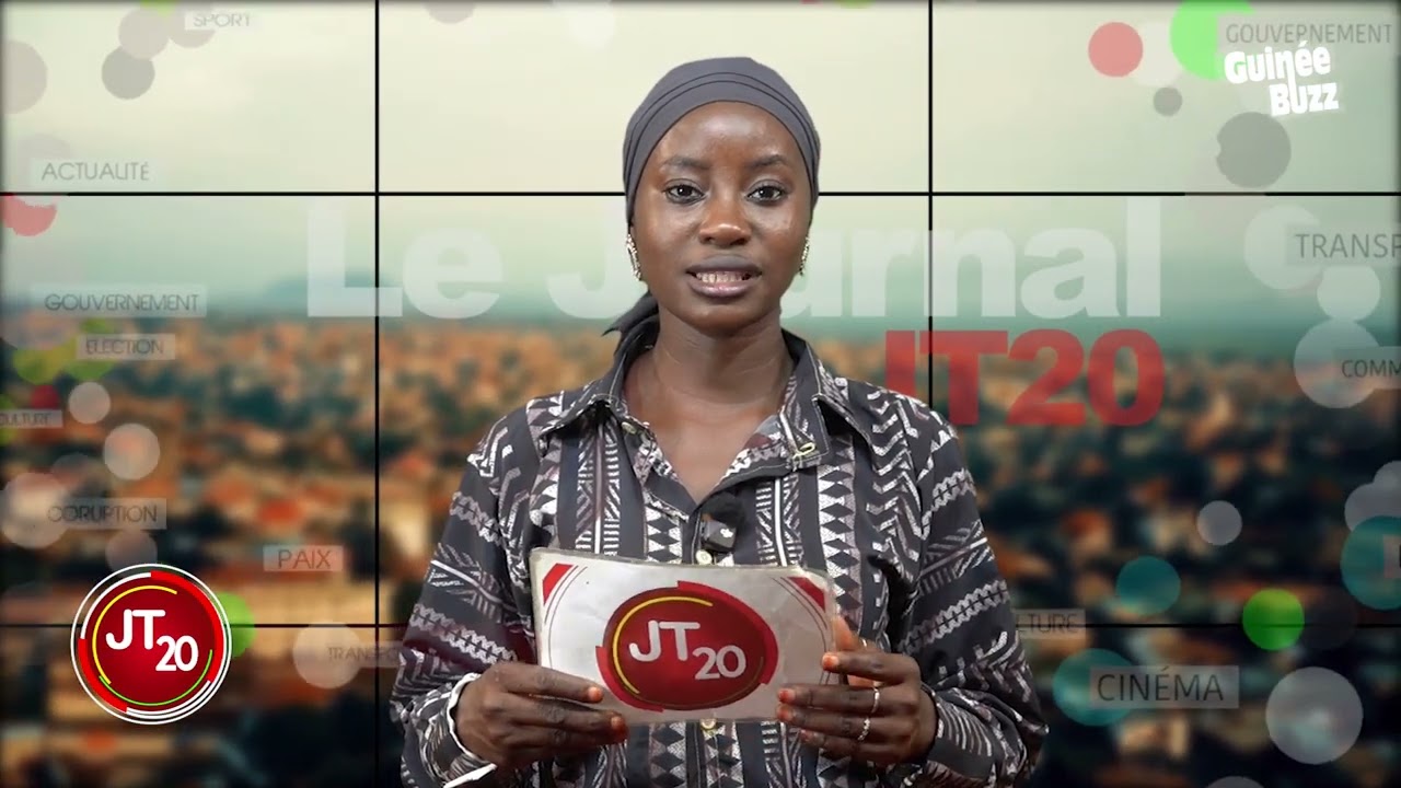 Journal #JT20 du 29/12/2025 sur GuineeBuzz TV