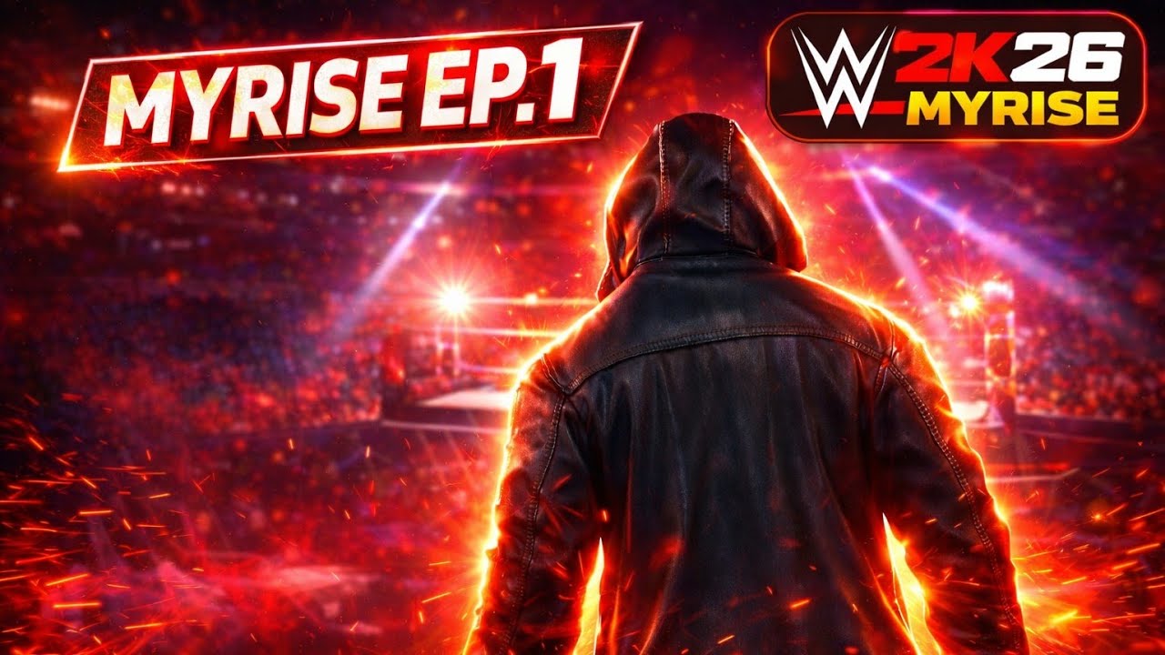 MY WWE CAREER BEGINS NOW- WWE 2K26 MYRISE STORY EP 1