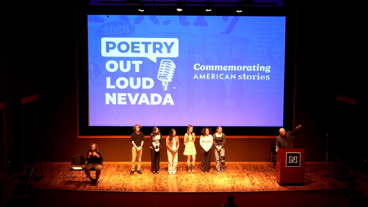 Nevada Poetry Out Loud State Finals 2026