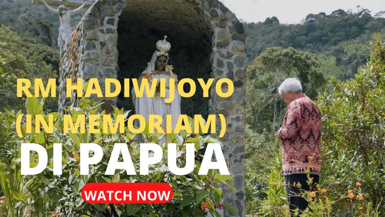 Rm Hadiwijoyo Pr (In memoriam) - Berkunjung ke Tanah Misi KAJ BOMOMANI PAPUA