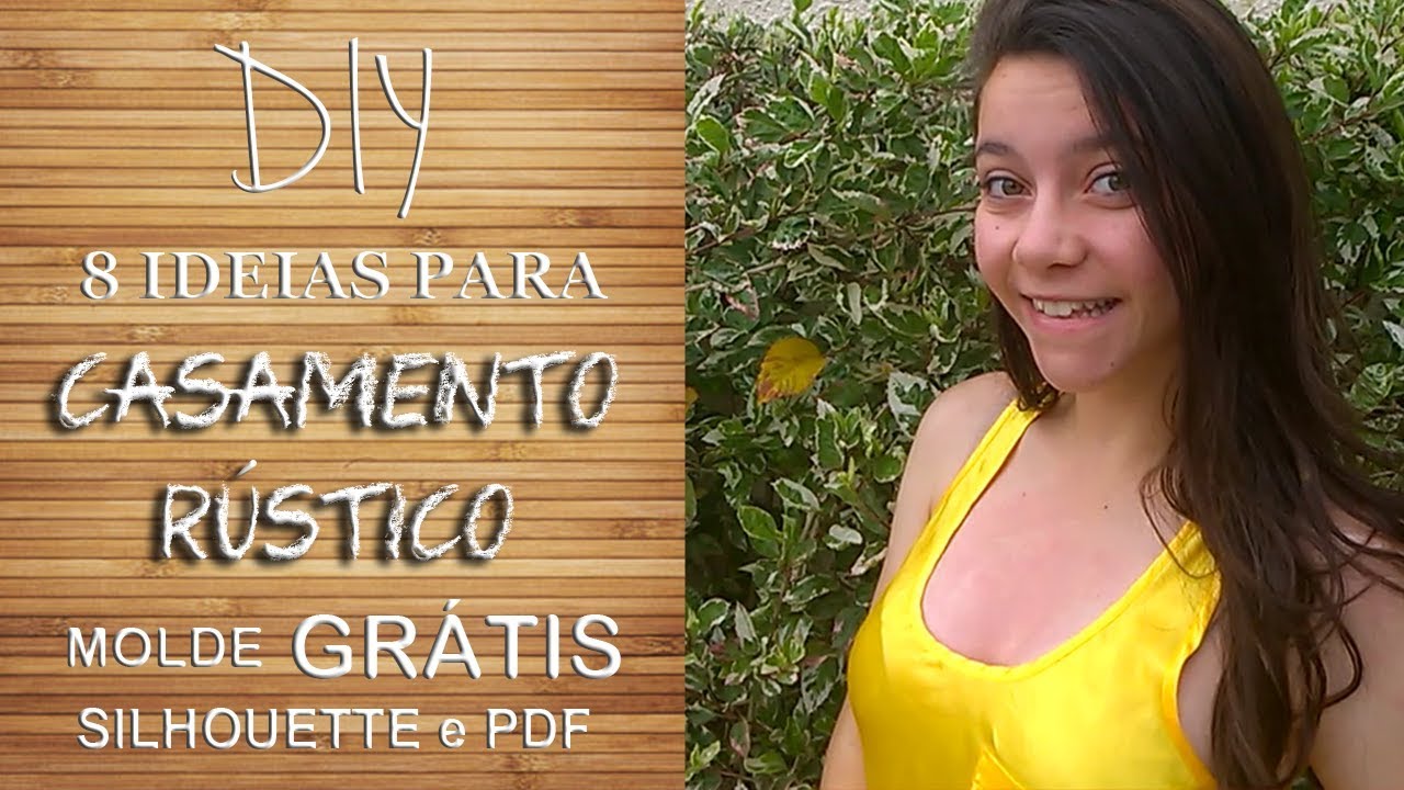 DIY - 8 IDEIAS CASAMENTO RÚSTICO - PAPELARIA PERSONALIZADA - SILHOUETTE