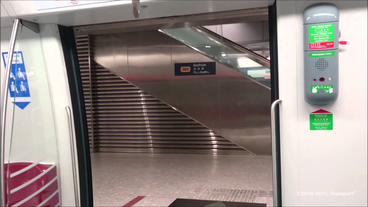 [Circle Line] ft. SMRT CCL C830C 841 (Marina Bay → Promenade)