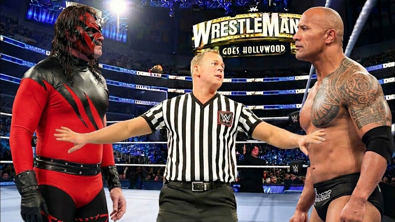 THE ROCK VS KANE FULL MATCH ON RAW