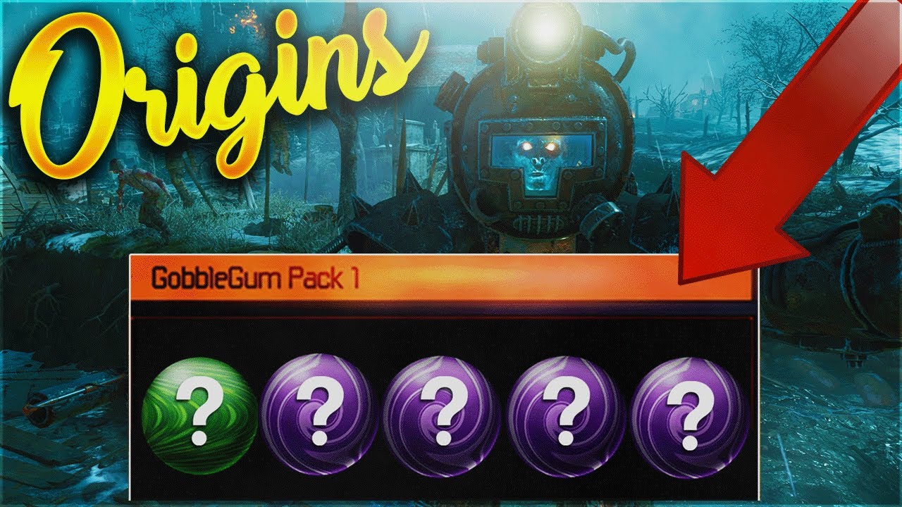 BEST GOBBLE GUM PACK FOR ORIGINS REMASTERED EASTER EGG! - BLACK OPS 3 ZOMBIES CHRONICLES GUIDE