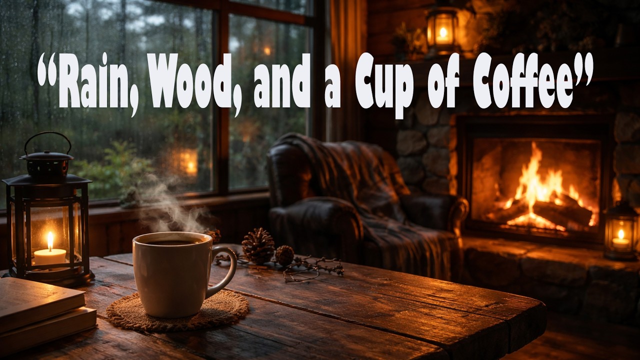 “Rain, Wood, and a Cup of Coffee”