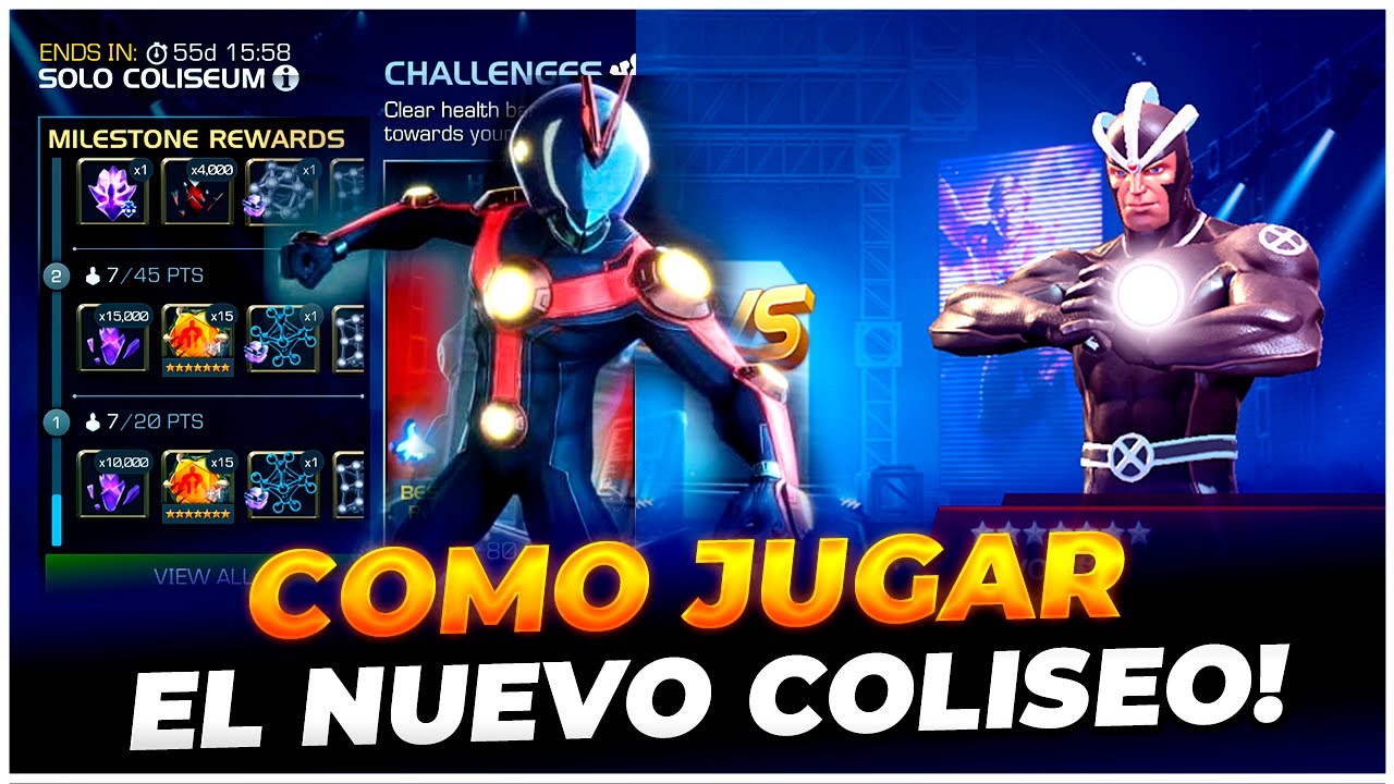 КАК ИГРАТЬ В ОДИНОЧНОМ КОЛИЗЕЕ + РЕКОМЕНДУЕМЫЕ ЧЕМПИОНЫ! | Marvel Battle McCoc