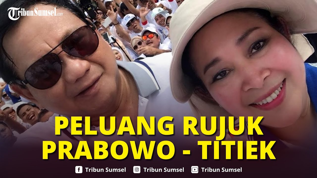 Reaksi Titiek Soeharto Usai Diminta Rujuk dengan Prabowo: Emang Pernah Pisah? | Tribun Sumsel Update