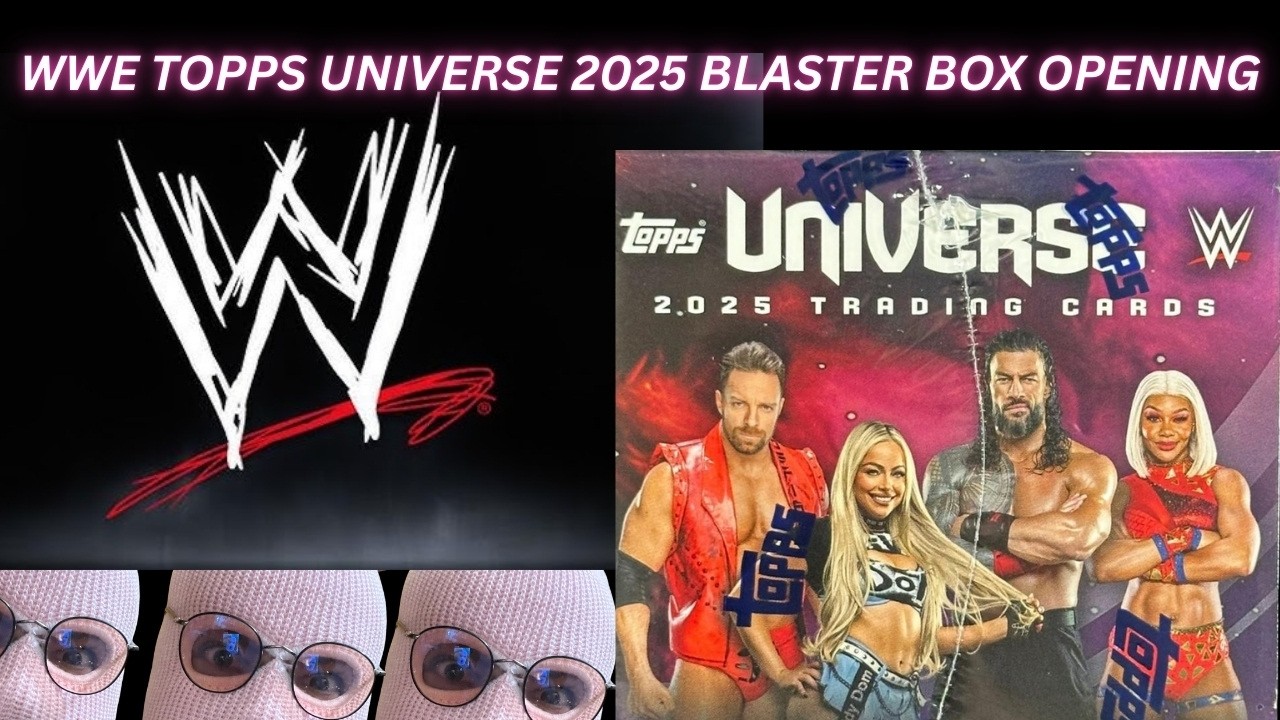 WWE Topps Universe 2025 Blaster Box Trading Card Pack Opening! | #wwe #wrestling #topps #wwefan