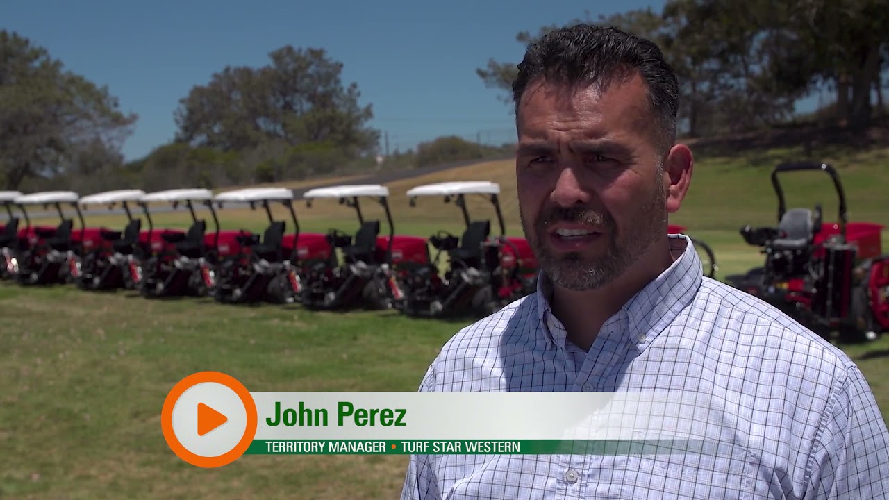 2021 U.S. Open at Torrey Pines: Greensmaster® eTriFlex™ 3360 Riding Greensmower