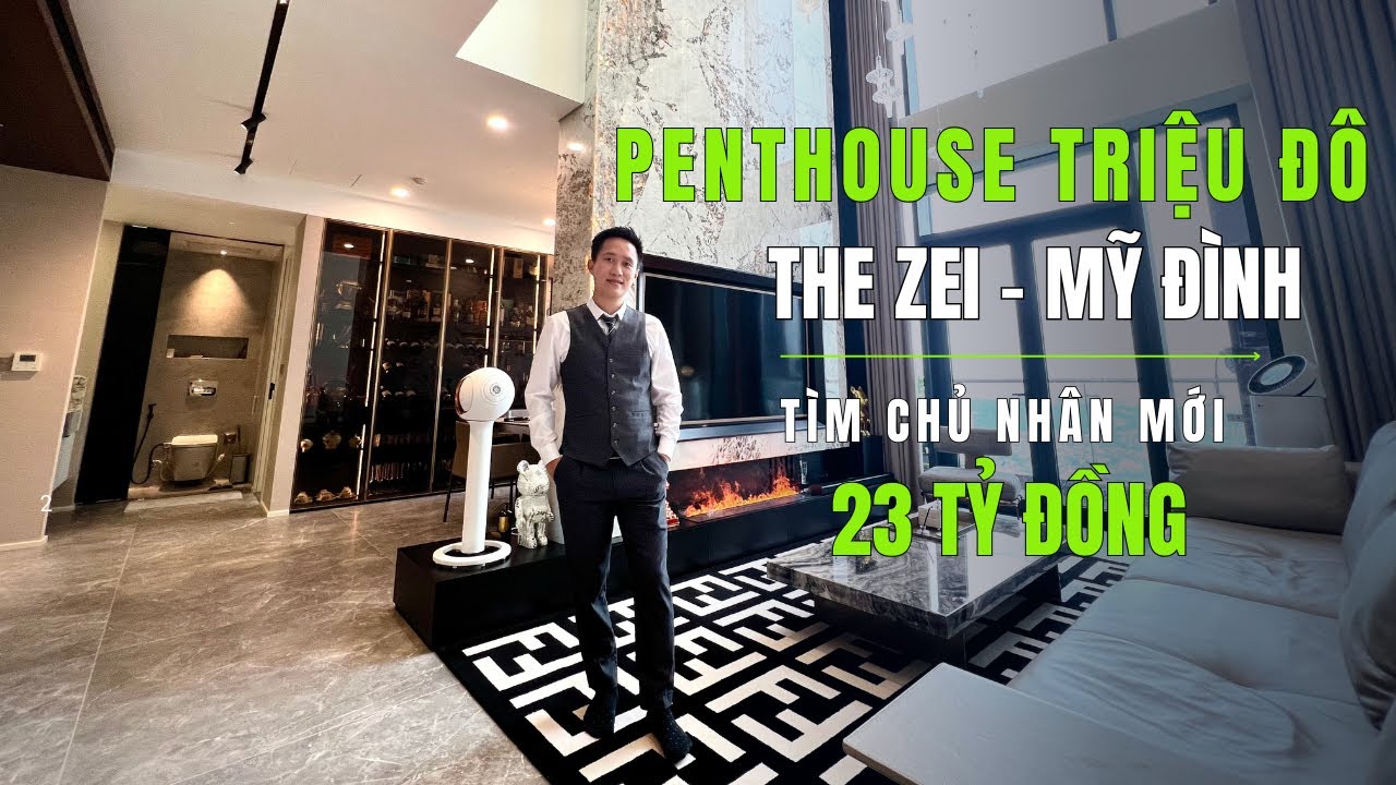 VỠ OÀ CẢM XÚC trong Penthouse Duplex 220m2 Cao Cấp tại The Zei - Mỹ Đình | Tìm chủ nhân mới