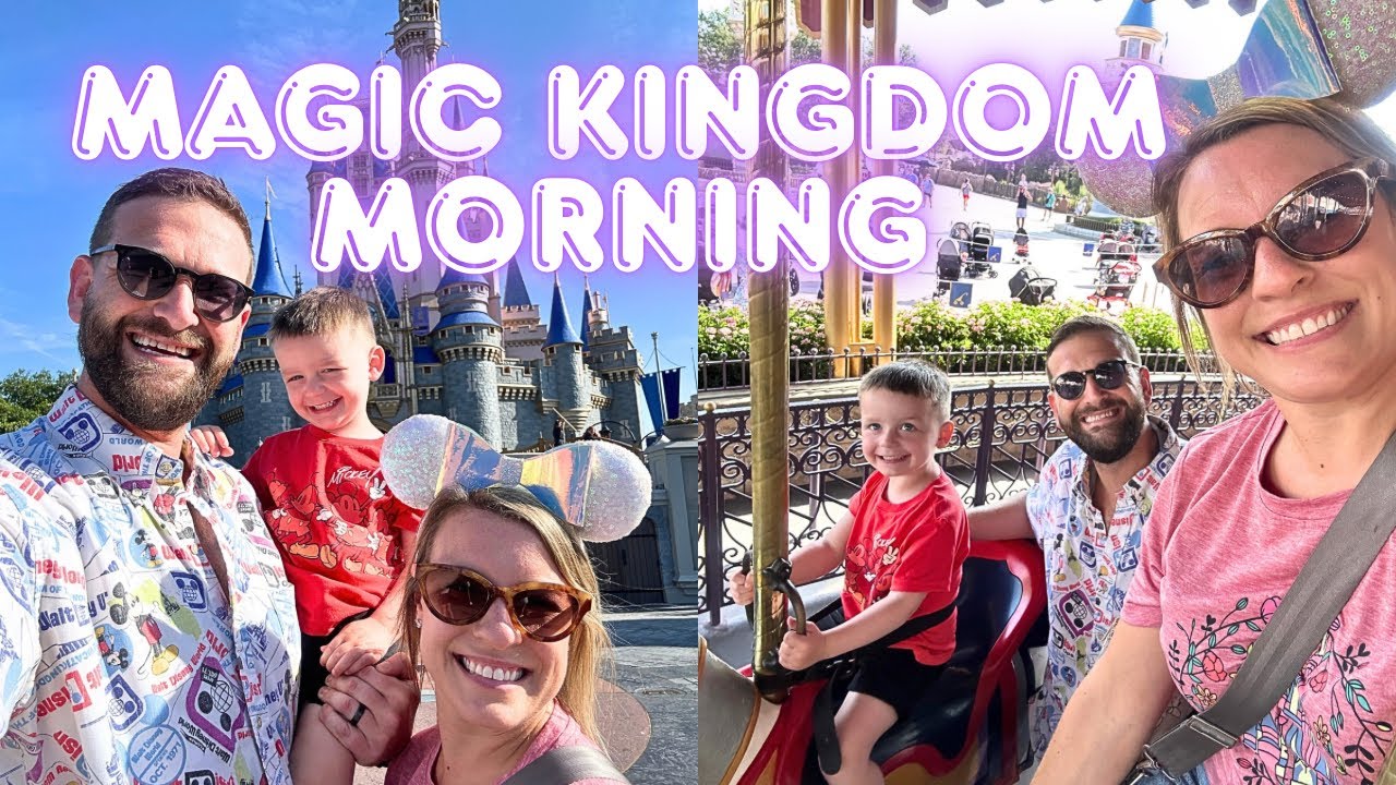 Часть 1 нашего грандиозного Дня Волшебного Королевства! 🎢✨ DISNEY WORLD VLOG!