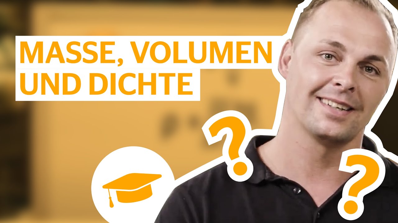 Einfach erklärt: Masse, Volumen und Dichte | Ausbildung leicht gemacht