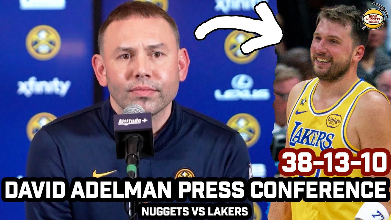 David Adelman Takes Blame After Luka Doncic Drops 38-13-10 in Nuggets LOSS vs Lakers