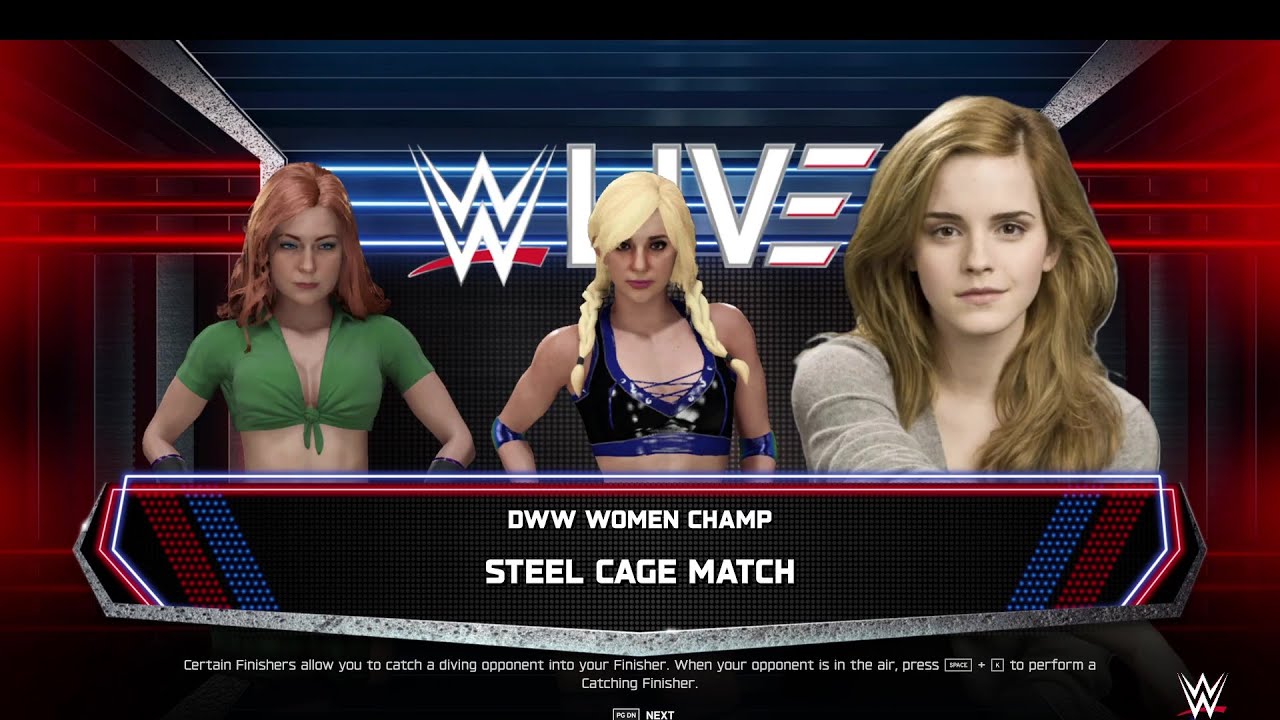 54 DWW Women Champ  - RoXXXanne, Piper Perri, Emma Watson