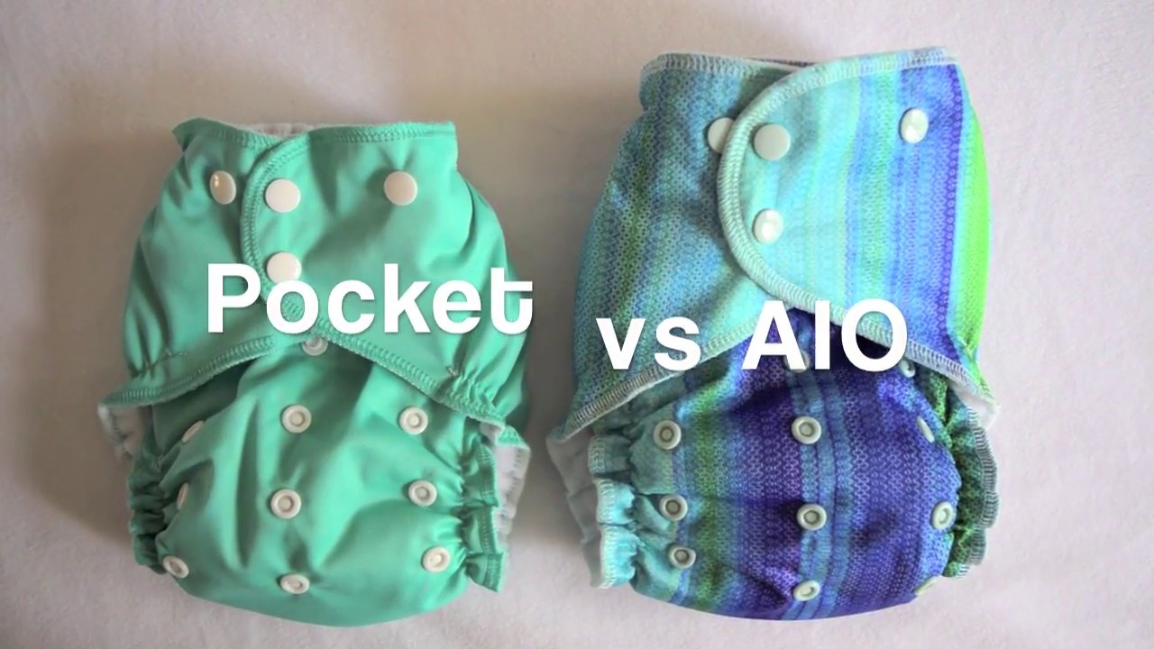 Easy Peasies One Size Pocket Diaper VS One Size Ready-Use AIO
