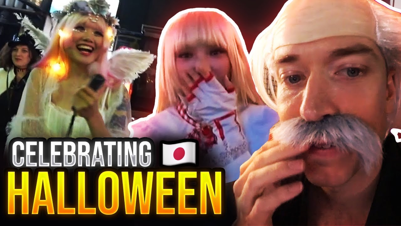 Celebrating Halloween in Japan in Shibuya Tokyo