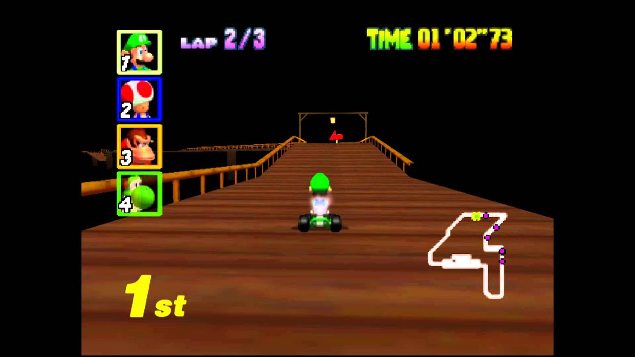 Mario Kart 64 - Banshee Boardwalk (with MLP Fan Music )