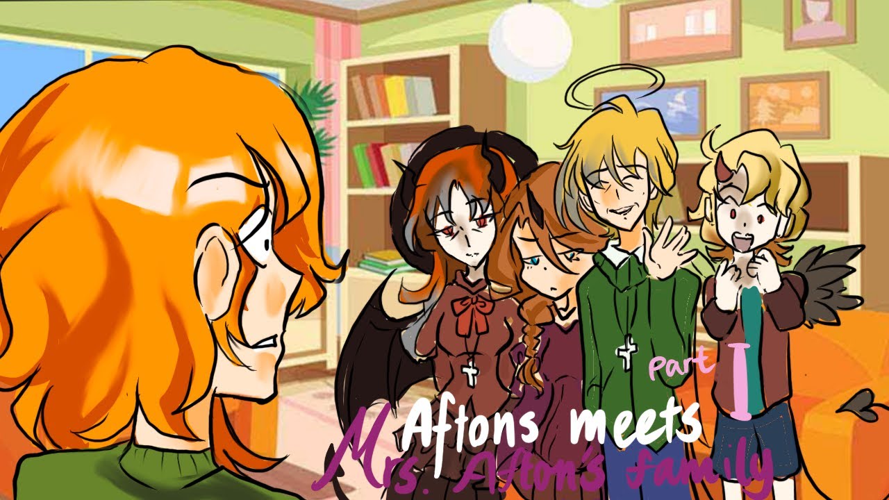 The Aftons meets Mrs.Afton’s family |Part 1 |- The unexpected visit/Kirito0198