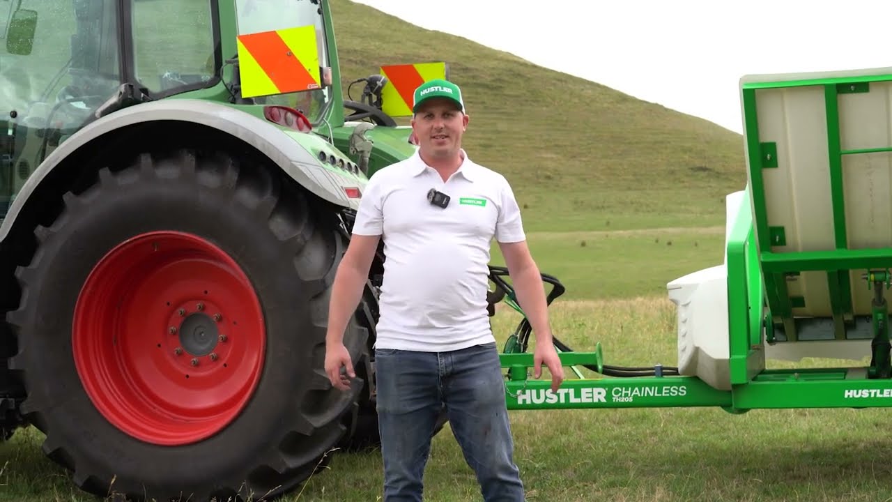 How to set up the Hustler Chainless TH205 Bale Feeder