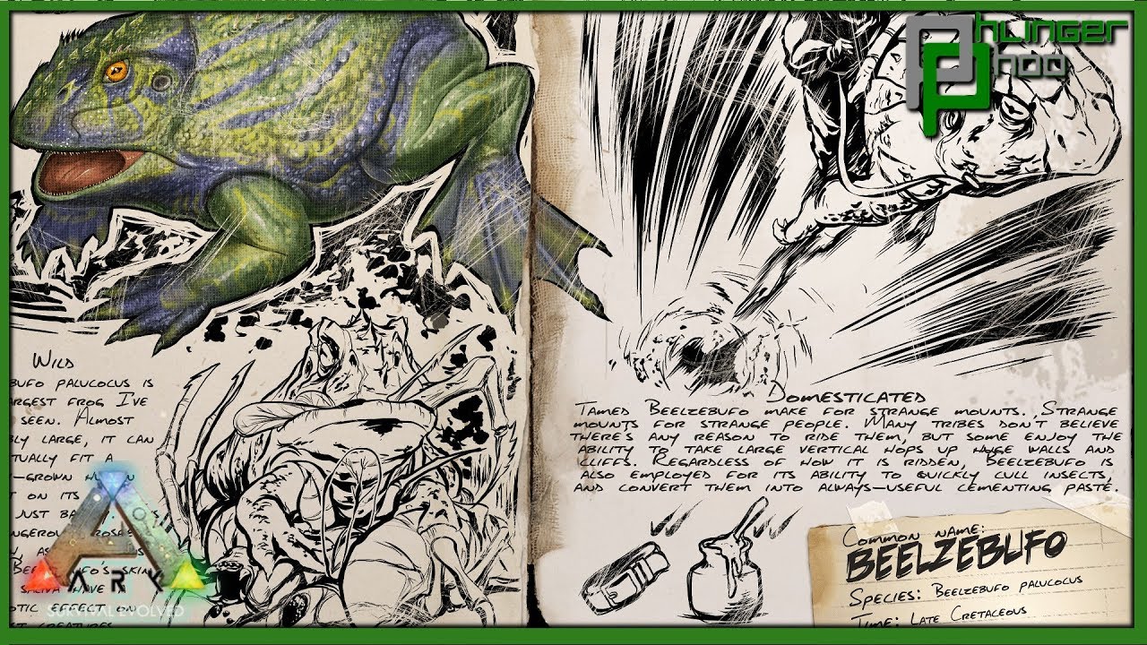Ark Basics Beelzebufo - QUICK CEMENTING PASTE - EVERYTHING YOU NEED TO KNOW