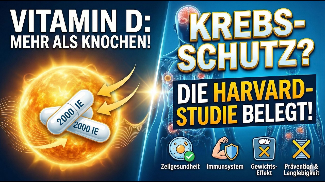 Vitamin D: Die Krebs-Prävention, die fast jeder unterschätzt (Bas Kast)