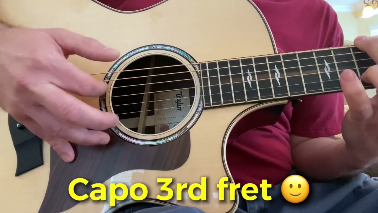 Taylor 814ce V class sound demo