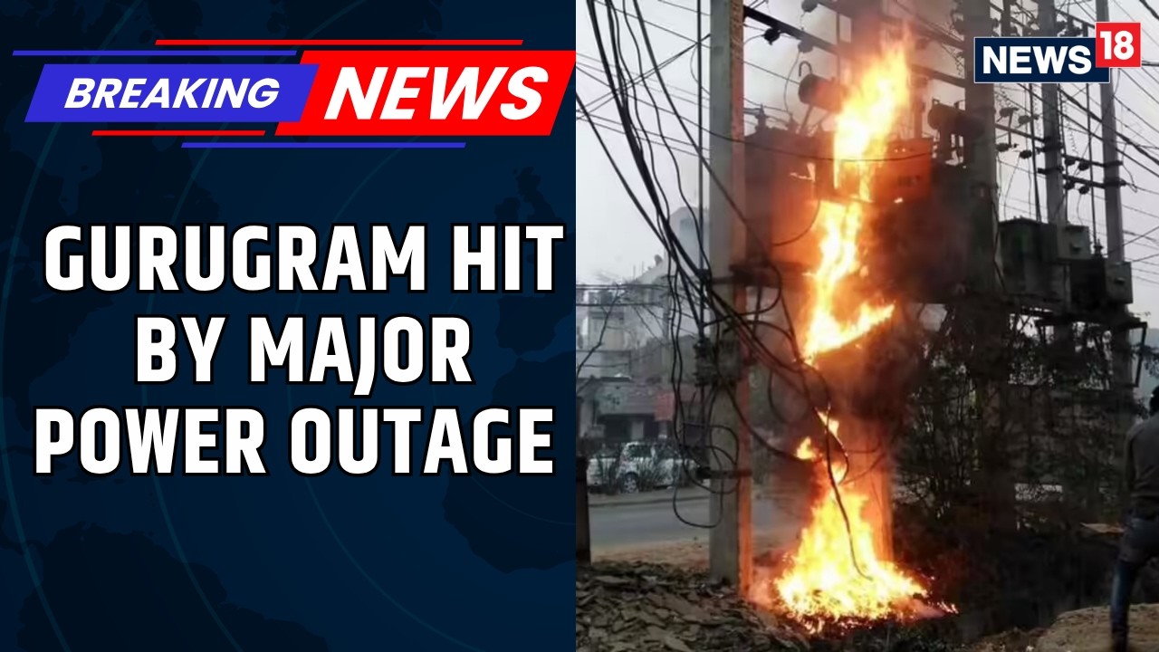 Transformer Fire Triggers Massive Power Outage Across Gurugram, Rapid Metro Operations Briefly Hit