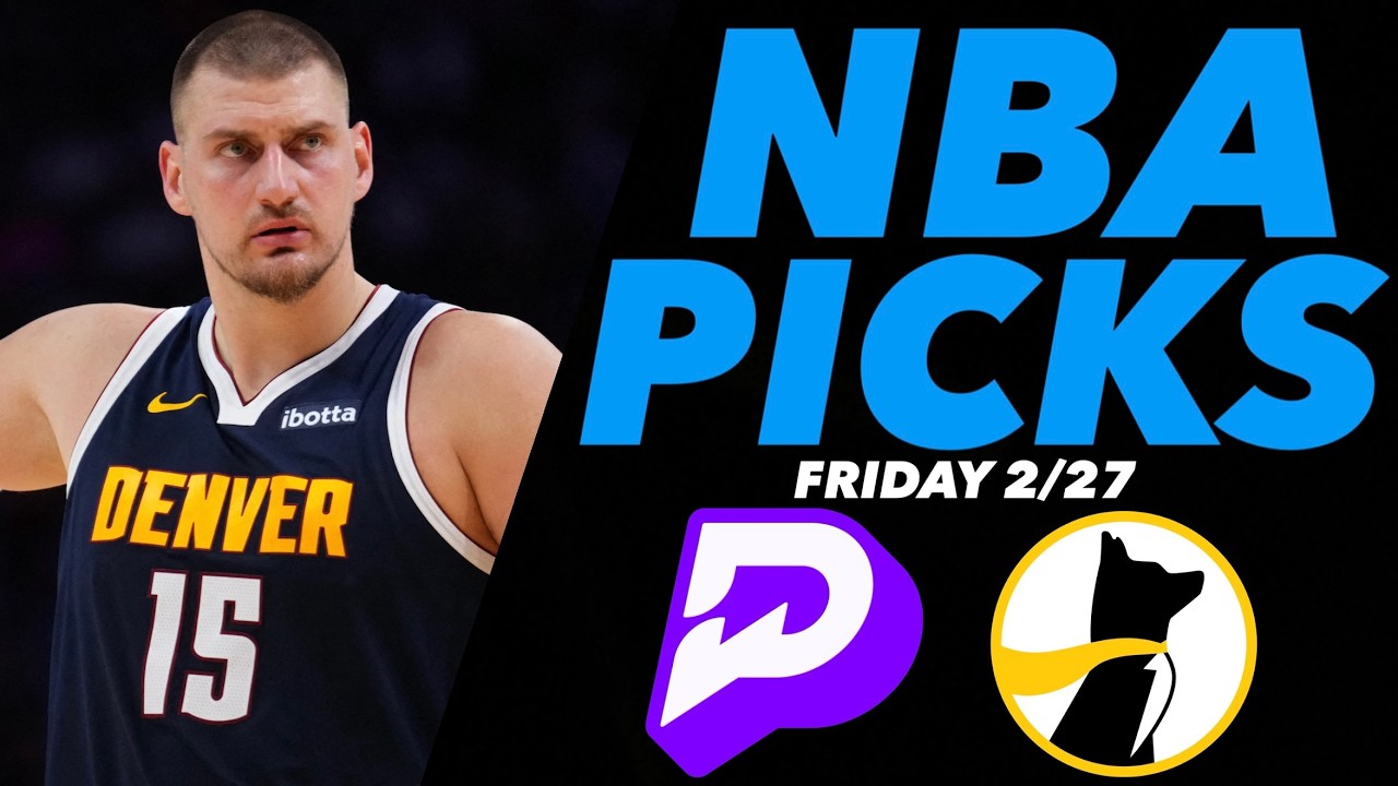 (12-2 NBA RUN!!!) NBA PRIZEPICKS BEST PICKS FRIDAY 2/27 ✅✅| 2 FREE PLAYER PROPS FOR NBA GAMES 2/27!!