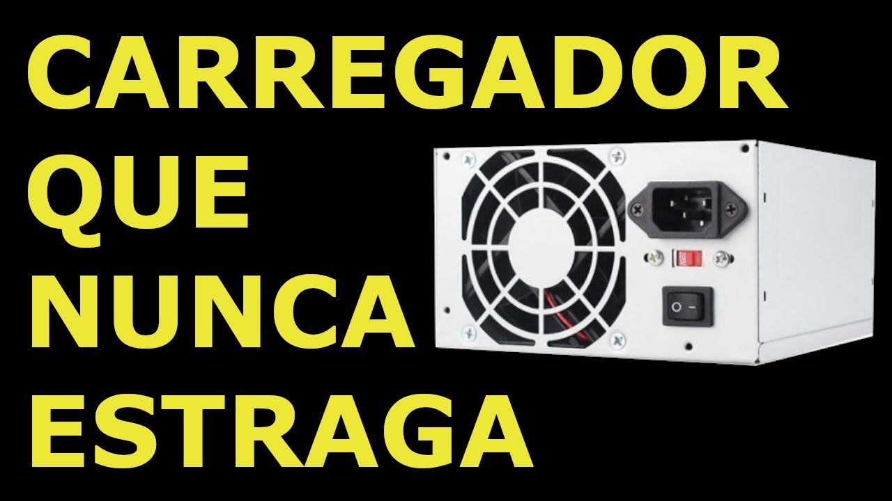 Fazer carregador de celular com fonte de computador (atx). DiY