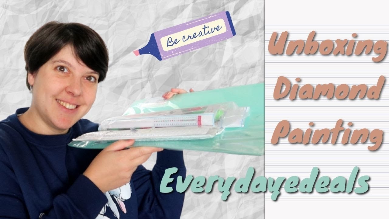 [Unboxing] Découverte d'une nouvelle boutique de Diamant Painting {Everydayedeals} 🤩