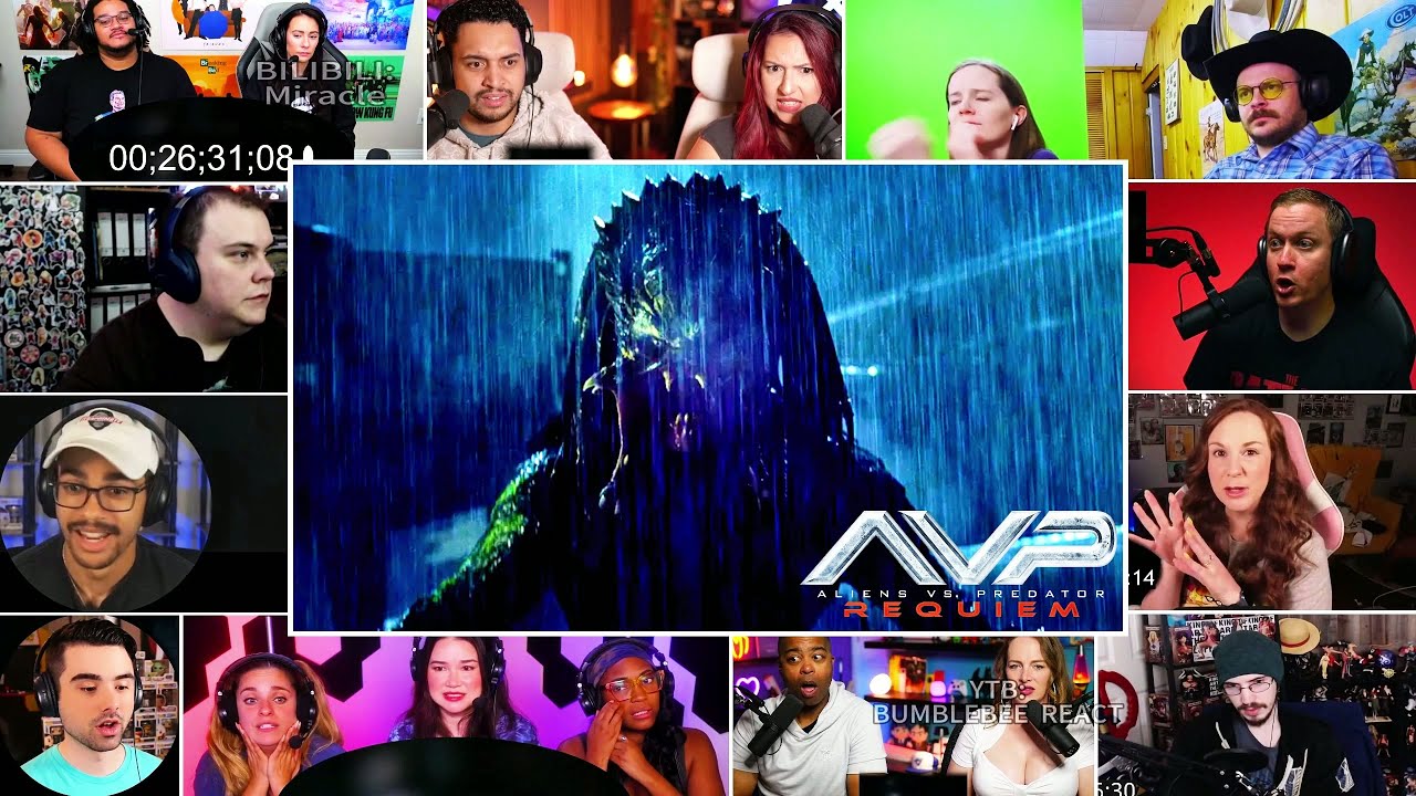 Wolf vs Predalien Scene | AVPR: Aliens vs. Predator - Requiem reaction mashup