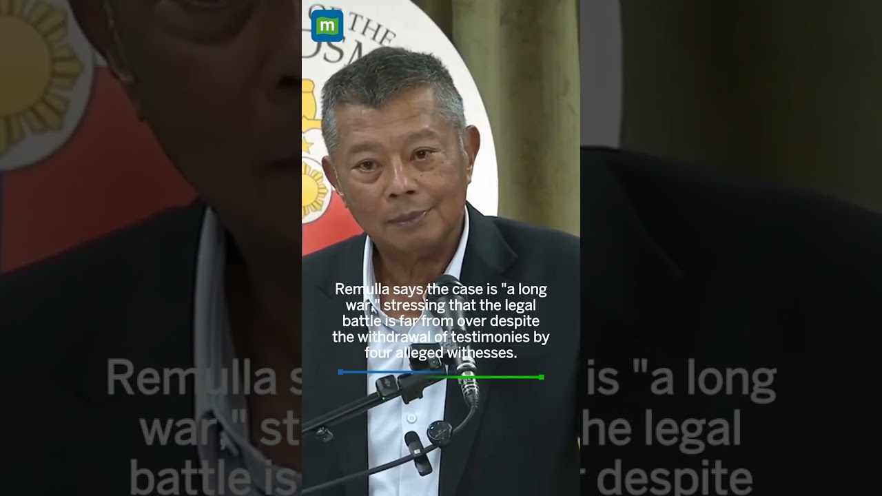 'They'll be charged', Says Jesus Crispin Remulla On Recanting Witnesses