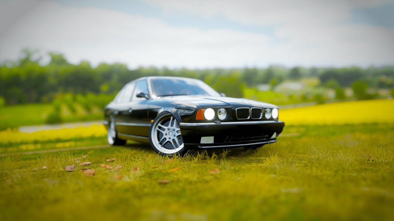 BMW E34 V12 S70B56 в Forza Horizon 4 ( Fortune Island )