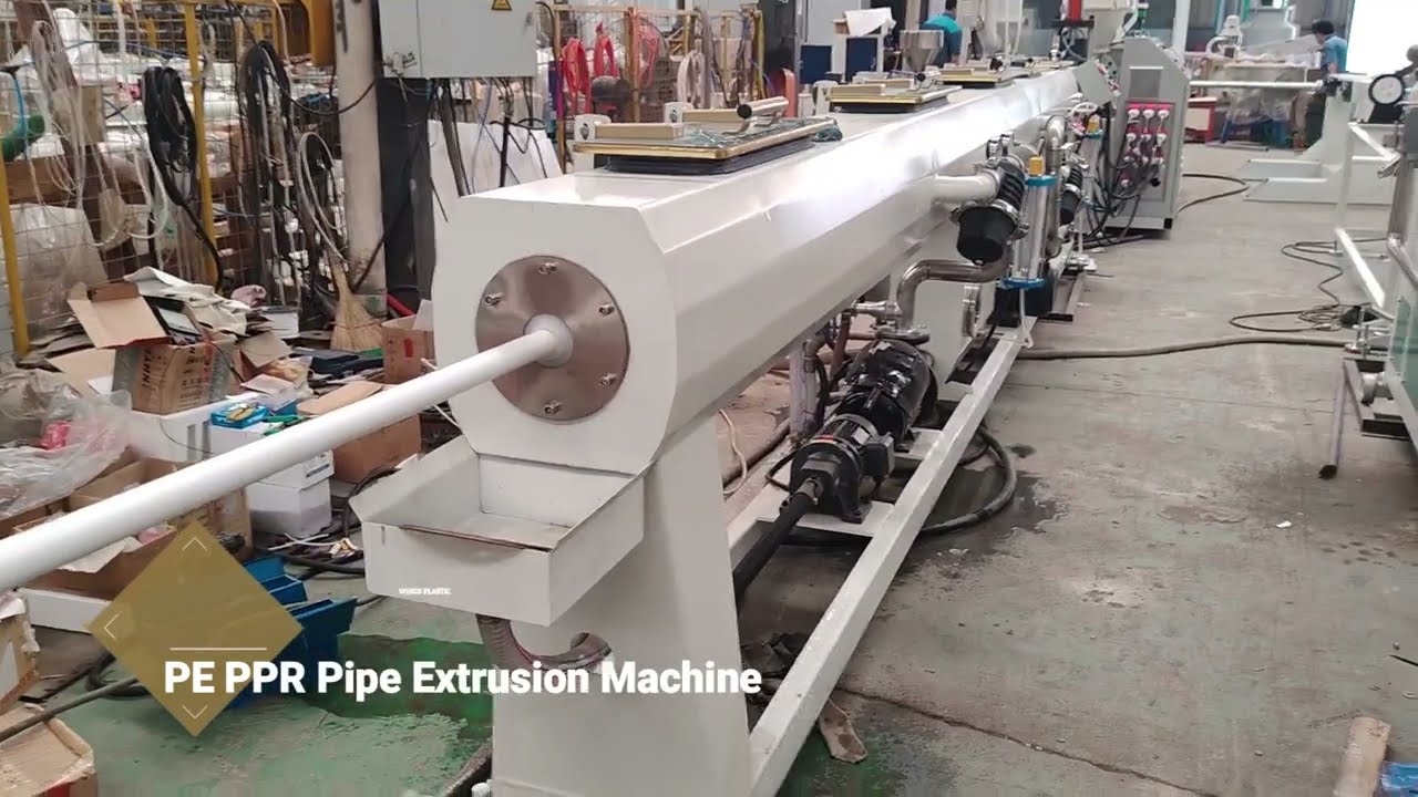 HDPE PE Pipe Extrusion Machine PPR Pipe Production Line