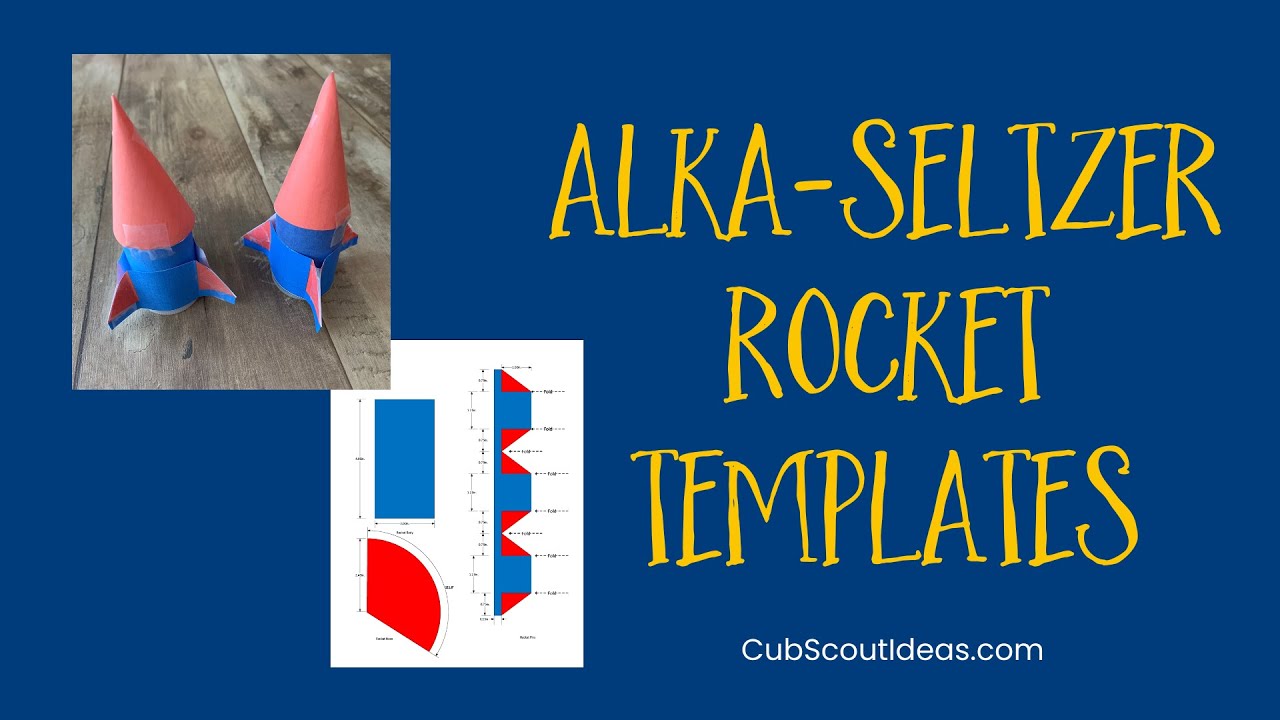 How to Use the Alka Seltzer Film Canister Rocket Template