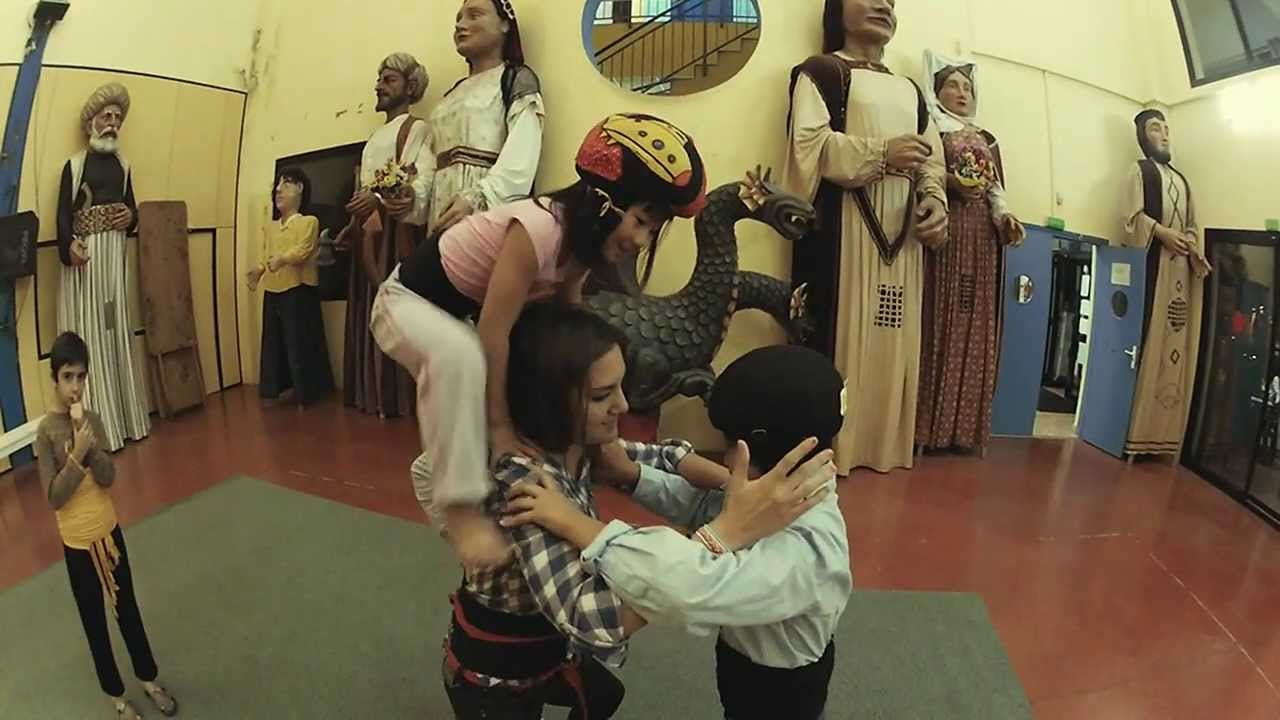 Com fer un pom de dalt d'un 3? - Videotutorial Tecnica Castells @ElsGrocs