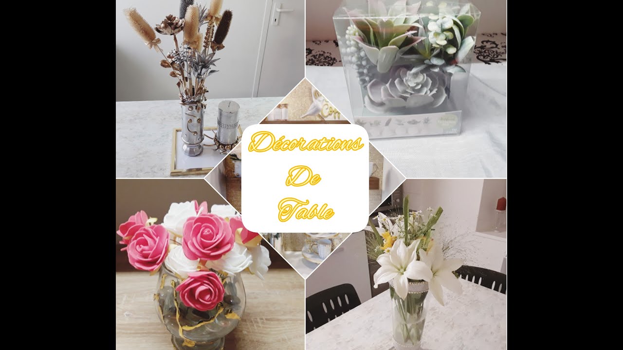 DÉCORATIONS DE TABLE [ chic] 2022