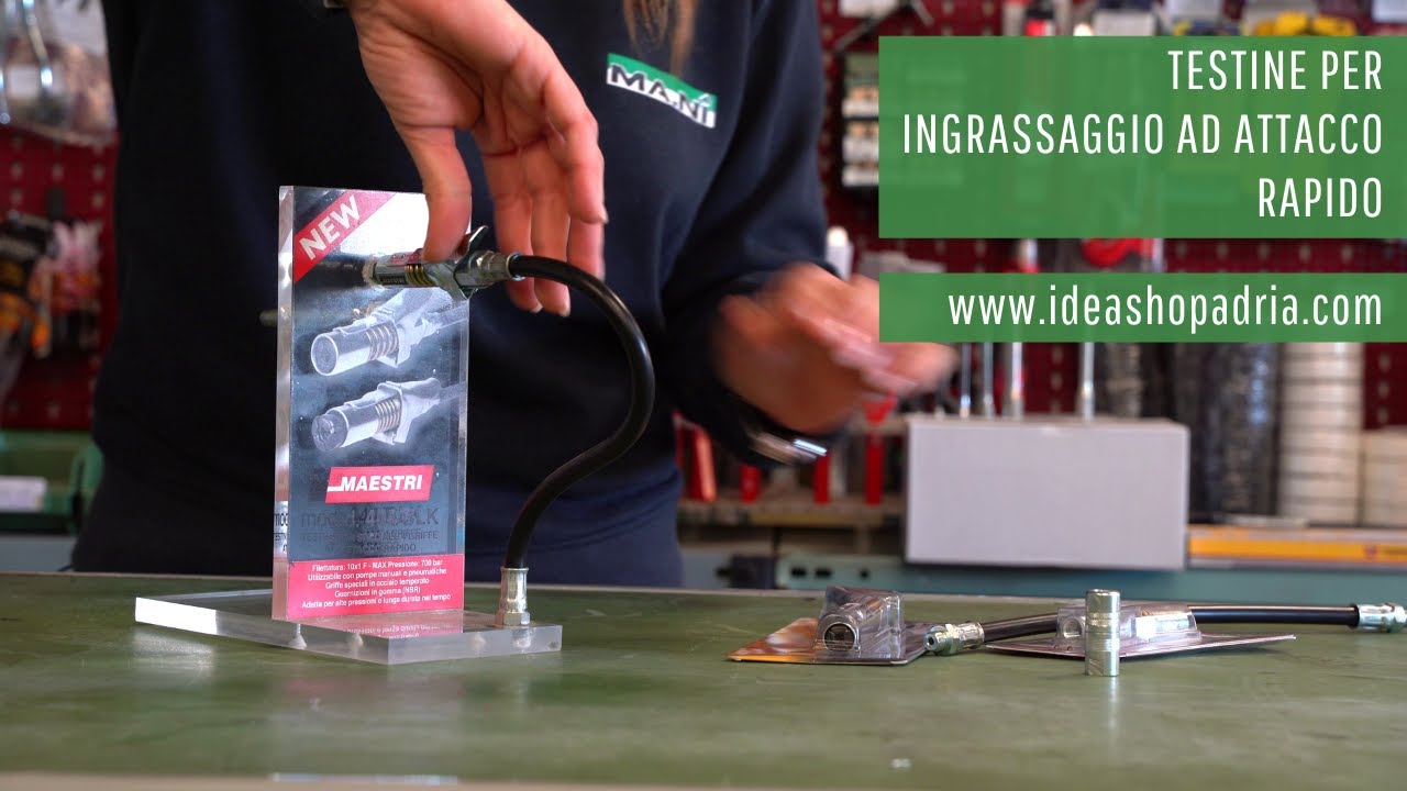Testine per ingrassaggio ad attacco rapido - Una rivoluzione per gli ingrassatori