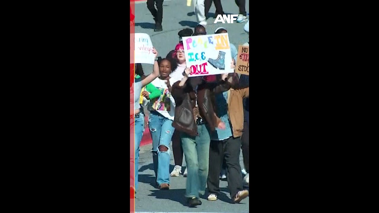 Students at more than 100 Georgia schools walk out, protest ICE