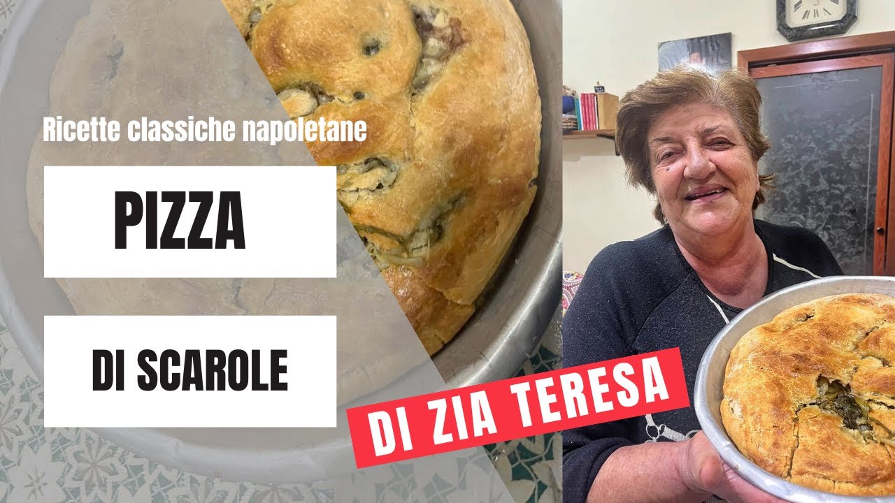La pizza di scarole di Zia Teresa