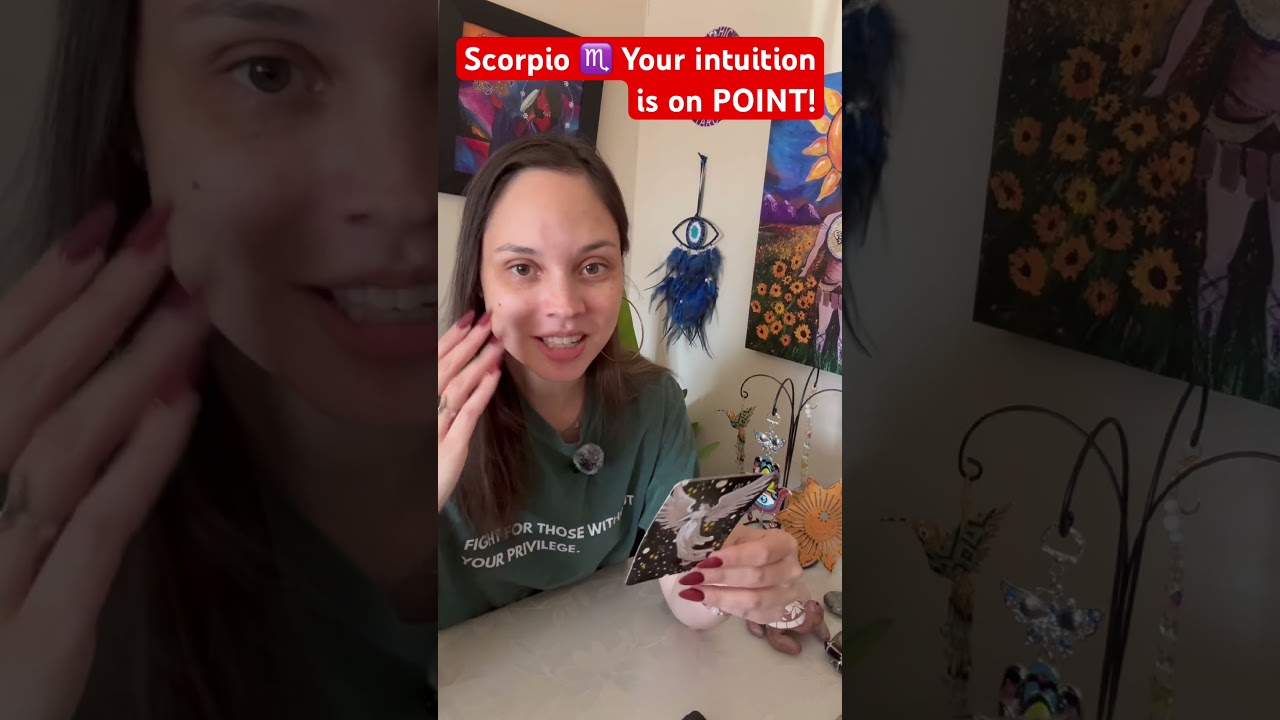 SCORPIO ♏️~ Your intuition and spiritual gifts are getting stronger! 🔮🩷 