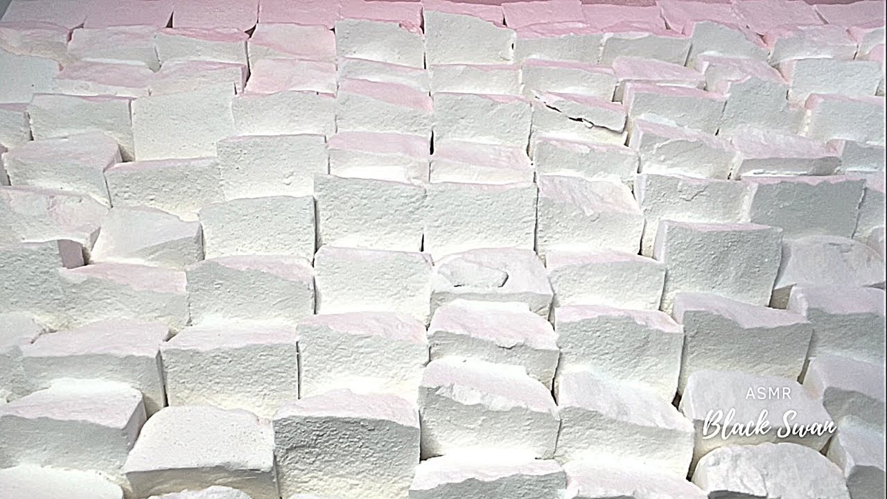 ⚠️ (ASMR) 100+ Squeaky Baking Soda Chunks - Mass Crush