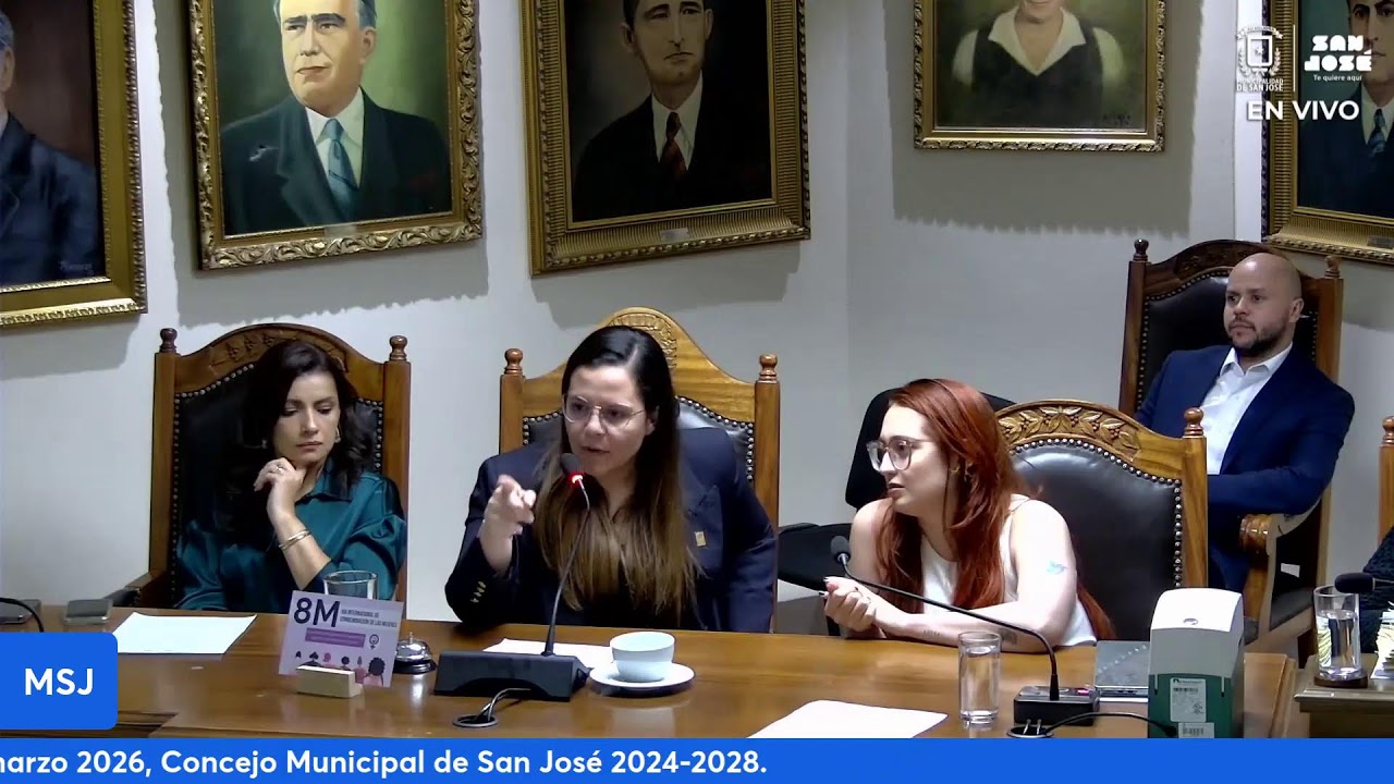 Sesión Ordinaria #97 del 10 de marzo 2026, Concejo Municipal de San José 2024-2028