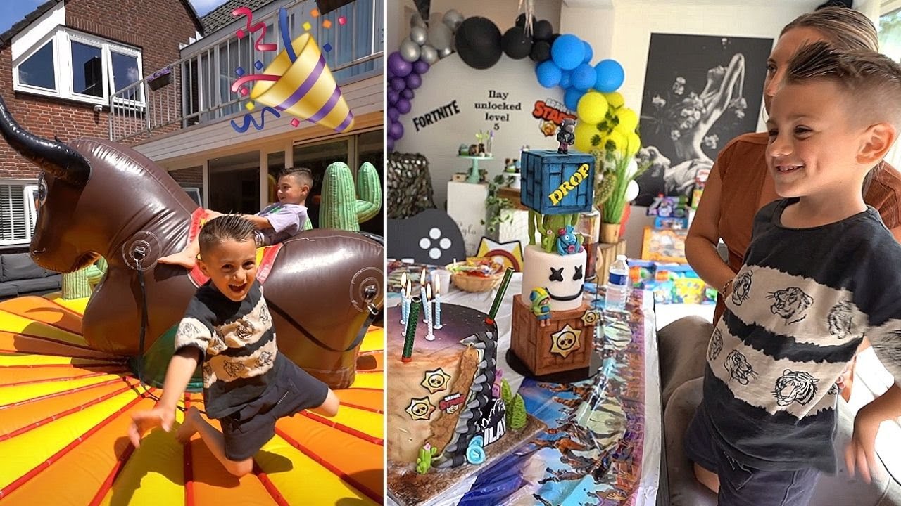 WE HEBBEN EEN GROTE VERRASSING OP HET VERJAARDAGSFEESTJE VAN ILAY! *5 JAAR* | #575