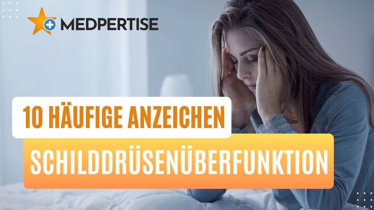 Schilddr&uuml;sen&uuml;berfunktion: Diese 10 Anzeichen deuten darauf hin!