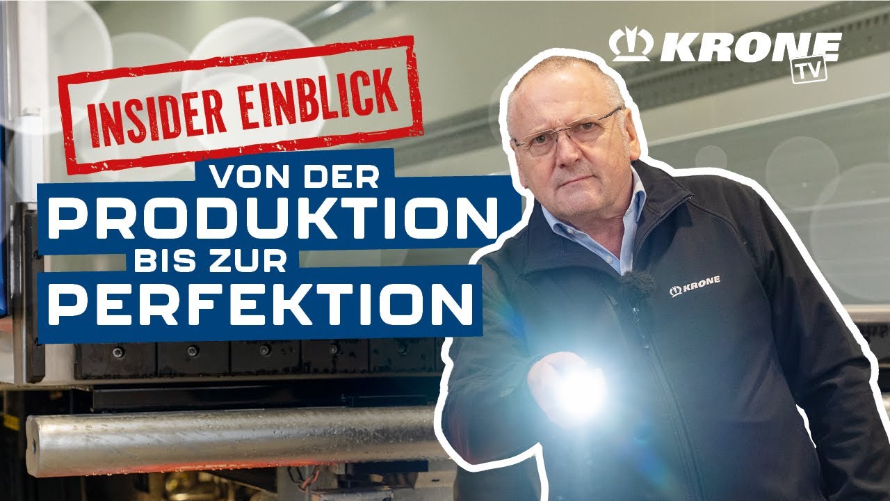 KRONE Cool Liner: So sorgen wir f&uuml;r maximale Qualit&auml;t! | KRONE TV