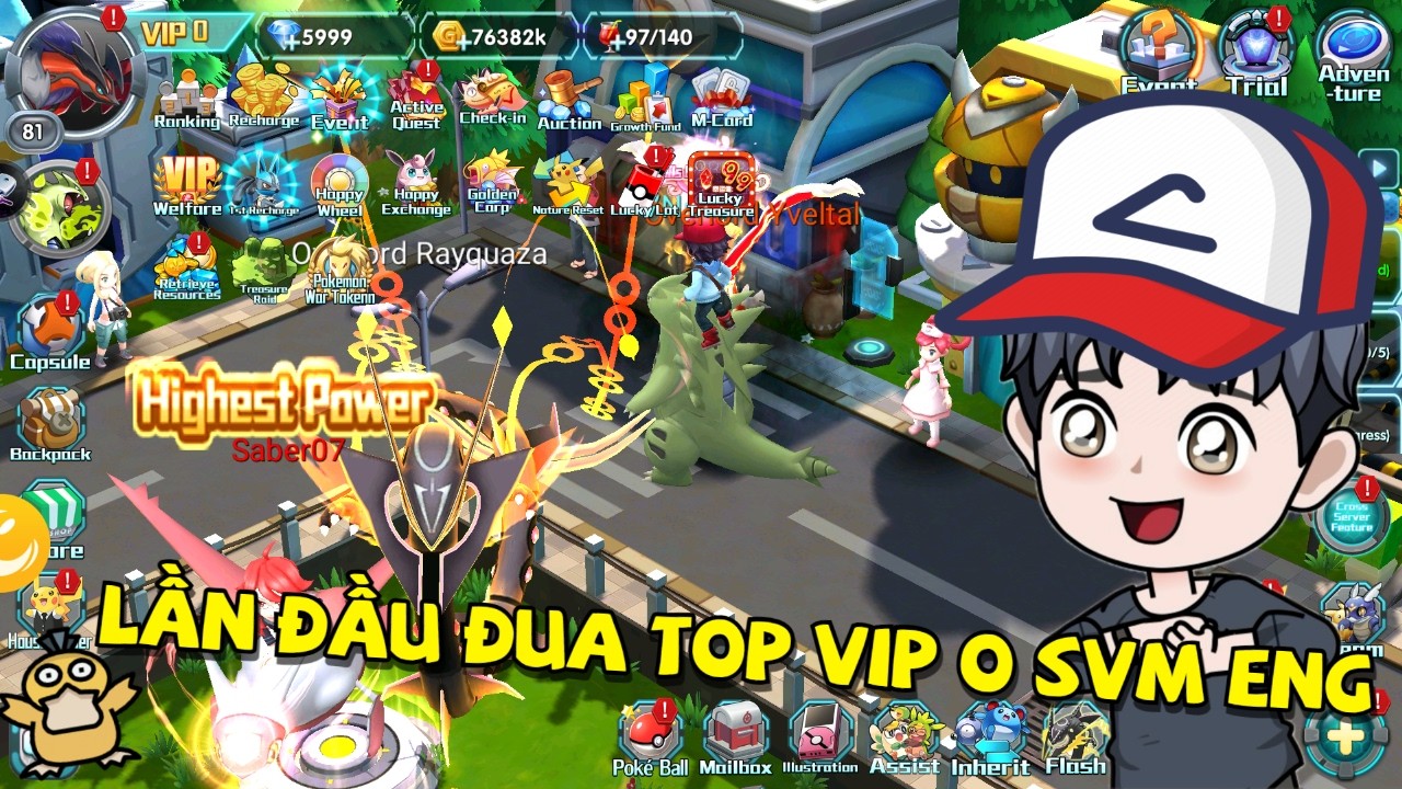 Loei Đua Top Vip 0 Sever 1062 Pokeland Legend - Lần Đầu Tiên Trong Lịch Sử 4 Năm Làm YT Về Poke!