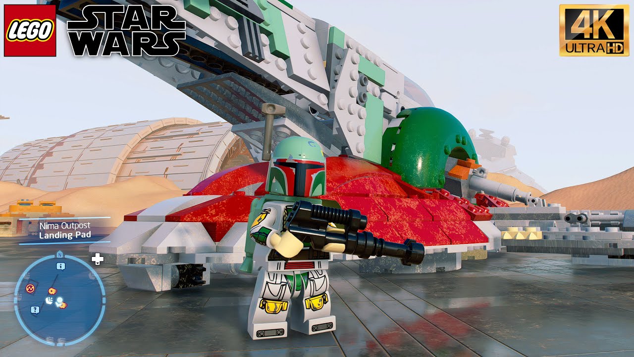 Boba Fett Gameplay - LEGO Star Wars The Skywalker Saga (4K 60FPS)