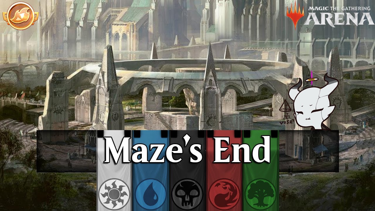 MTG Arena IKO | Maze's End DeckTech & Gameplay [Fields]