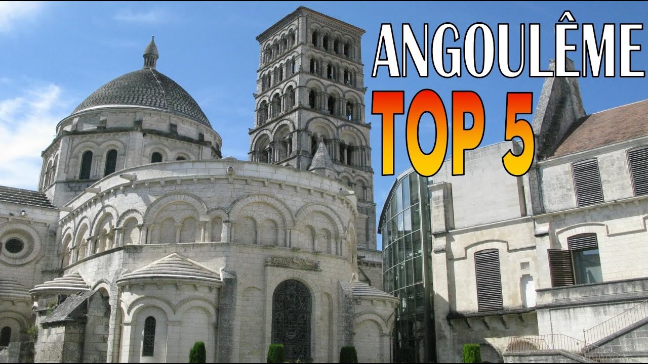 5 Best Places to visit in Angoul&ecirc;me France: Travel Guide to Charente capital city #tourism #travel